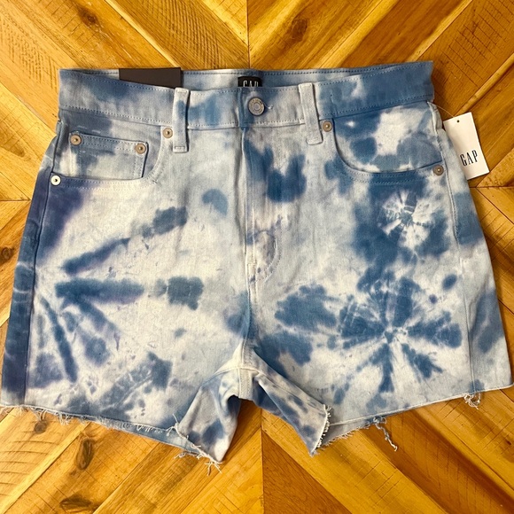 3 Pairs of Zara Gap High Rise Denim Cutoff Shorts - Picture 9 of 11